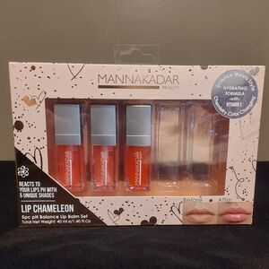 Manna Kadar Lip Chameleon Set - Hydrating Lip Balm with Vitamin E